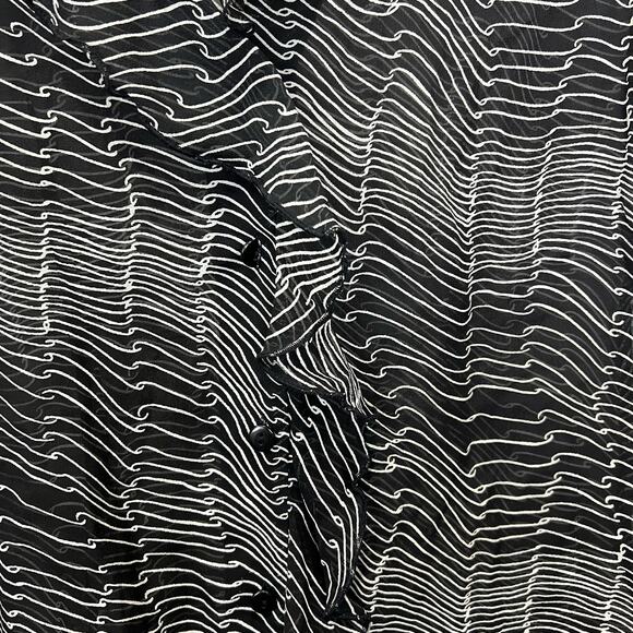 Vintage Cache Sheer Ruffle Top - Picture 4 of 6